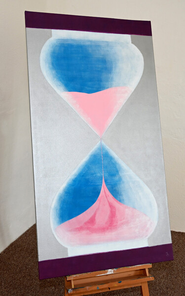 Okamžik; Akryl na plátně 90 x 150, 2022