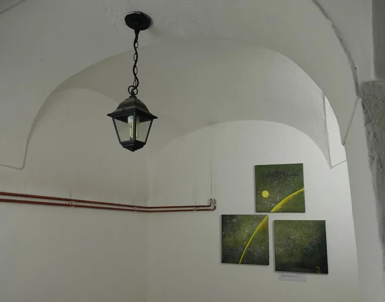 (n)Emoce; Akryl na plátně 40 x 40 (3 ks), 2019